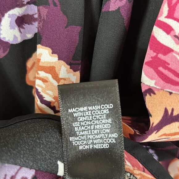 Torrid Sophie Floral Georgette Swing Tunic Cami Tank Top Plus Sz 1 - Picture 7 of 7